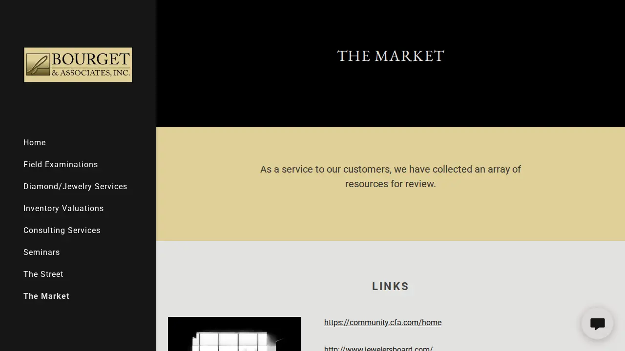 Bourget & Associates Inc page