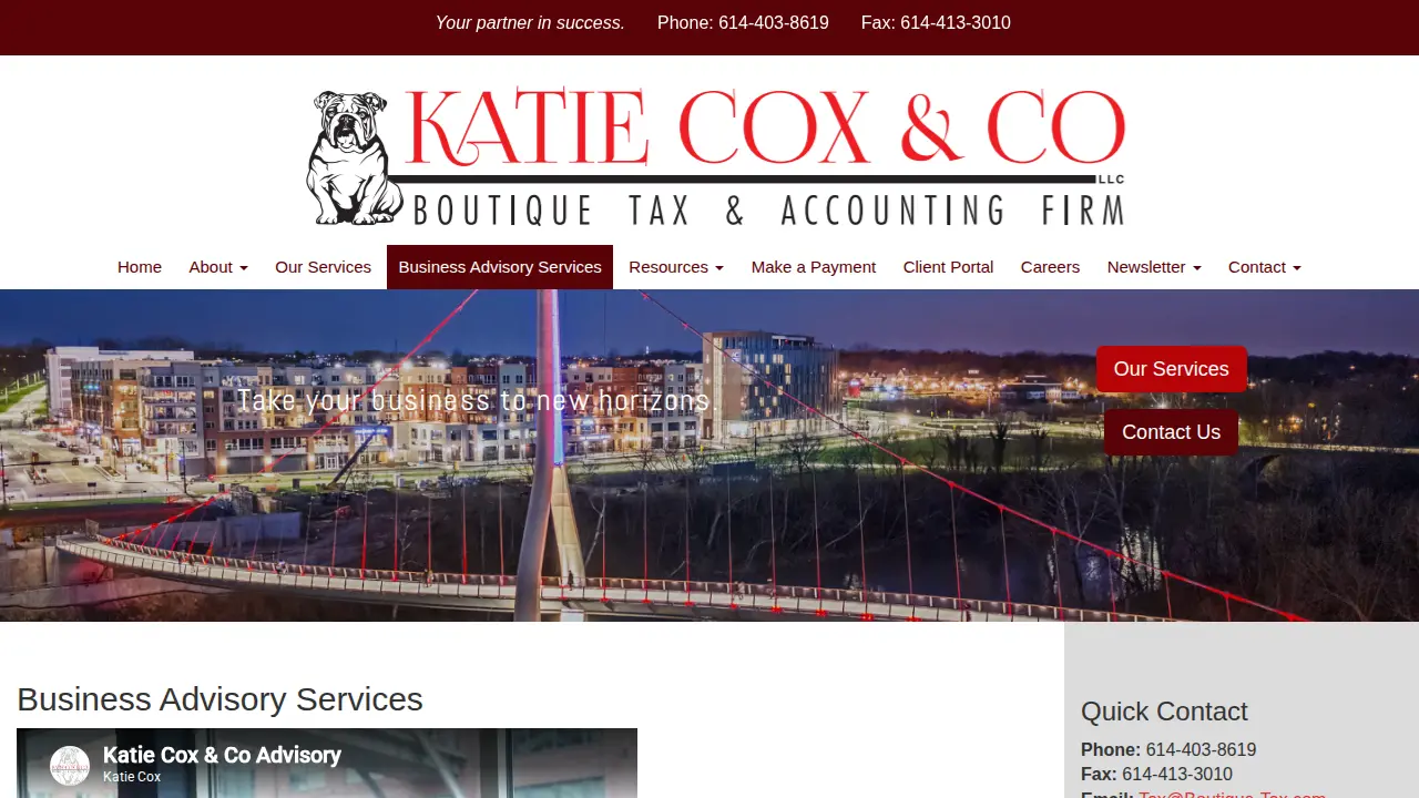 Katie Cox & Co LLC page