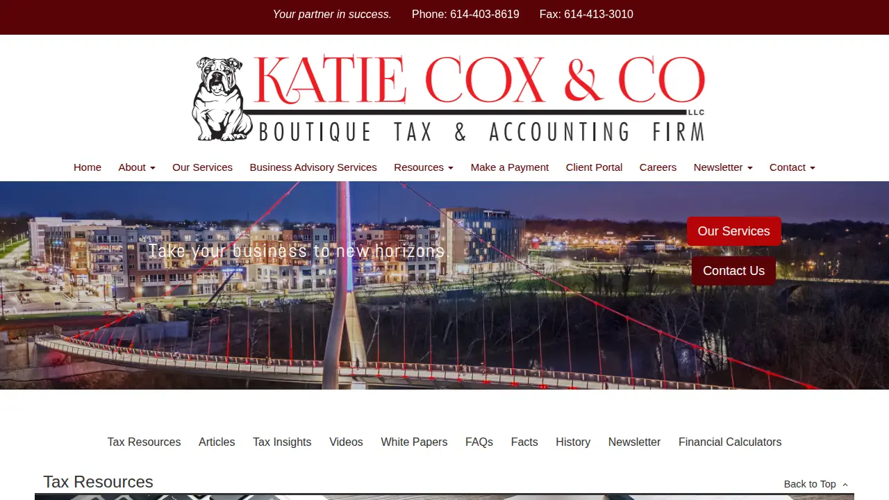 Katie Cox & Co LLC page