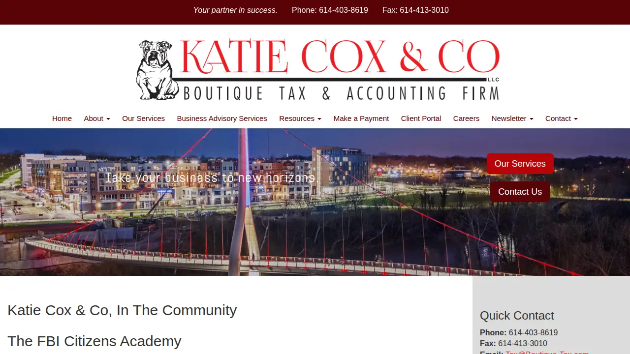 Katie Cox & Co LLC page