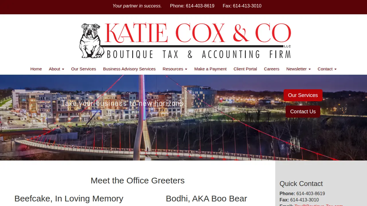 Katie Cox & Co LLC page