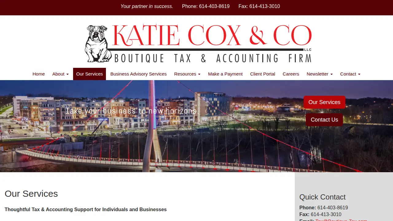Katie Cox & Co LLC page