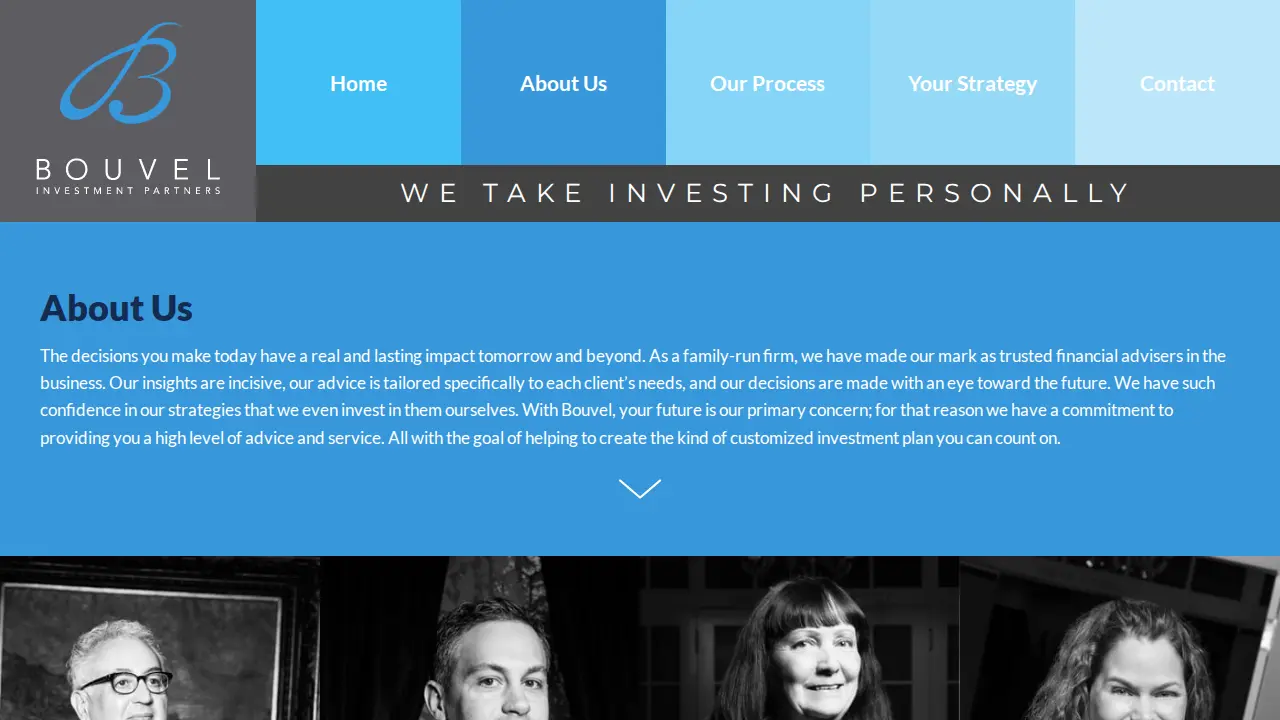 Bouvel Investment Partners, LLC. page