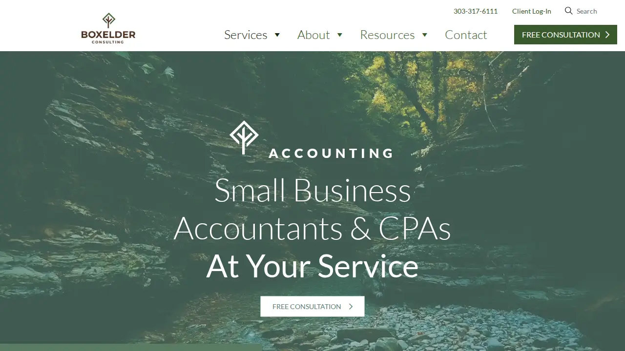 Boxelder Consulting & Tax Relief - Midwest page