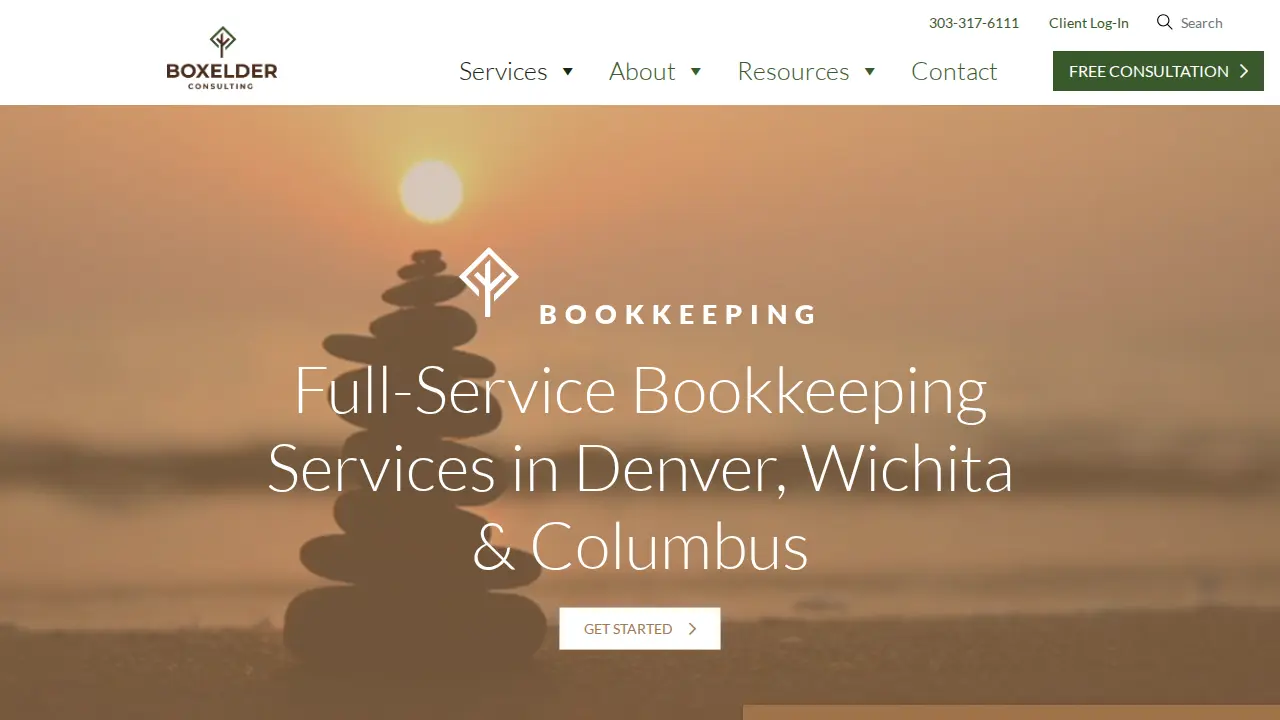 Boxelder Consulting & Tax Relief - Midwest page