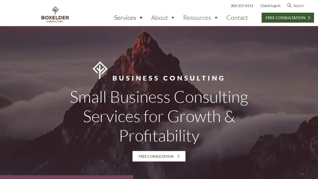 Boxelder Consulting & Tax Relief - Midwest page