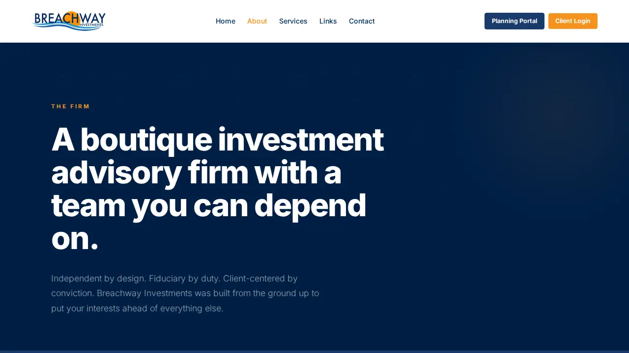 Breachway Investments page