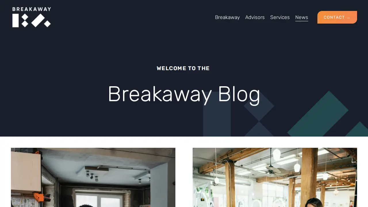 Breakaway Bookkeeping & Advising page