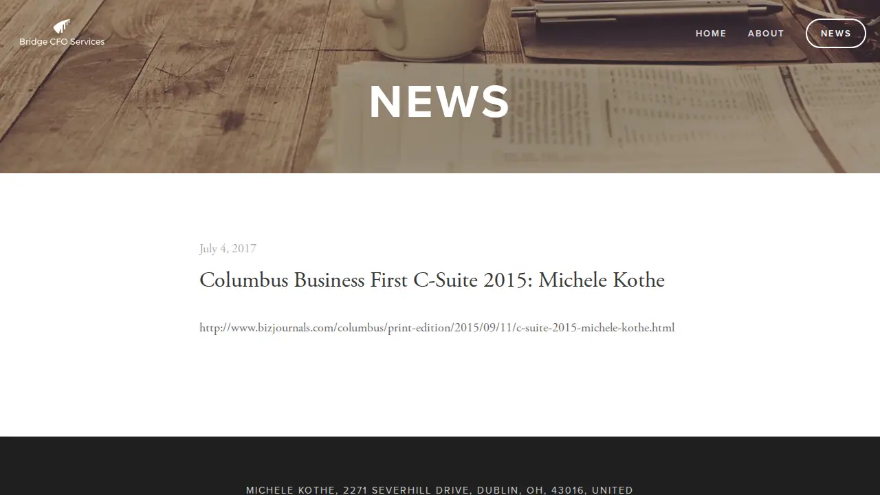 bridge cfo services page
