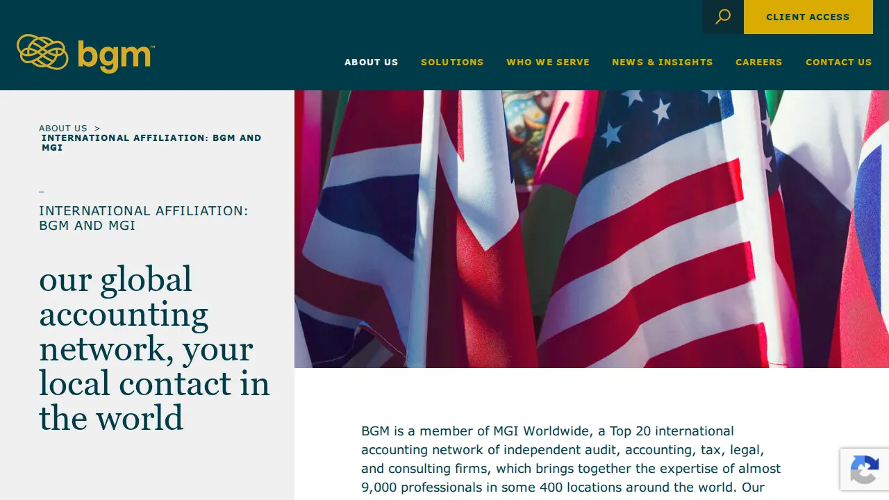 Bridge West CPAs page