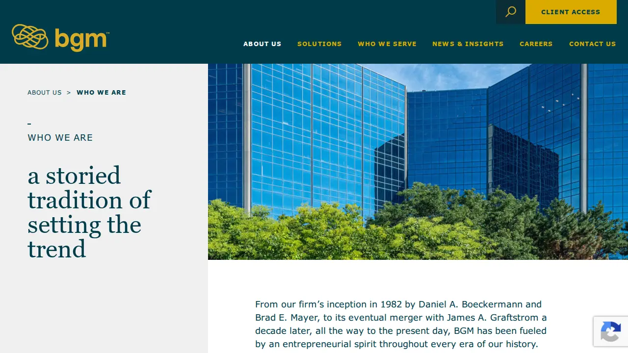 Bridge West CPAs page