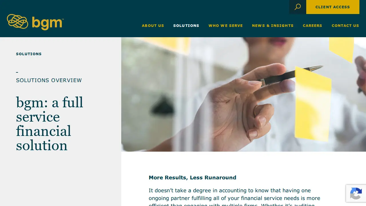 Bridge West CPAs page