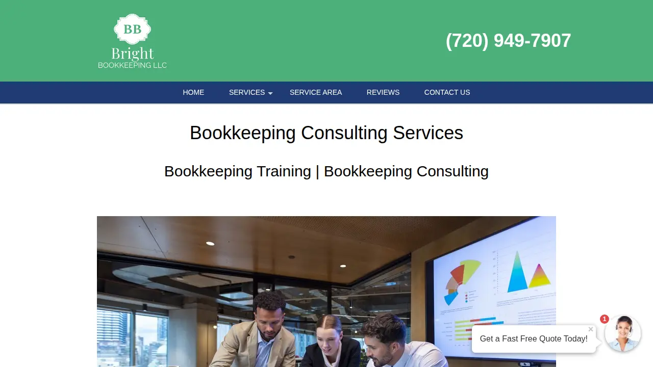 Bright Bookkeeping LLC page