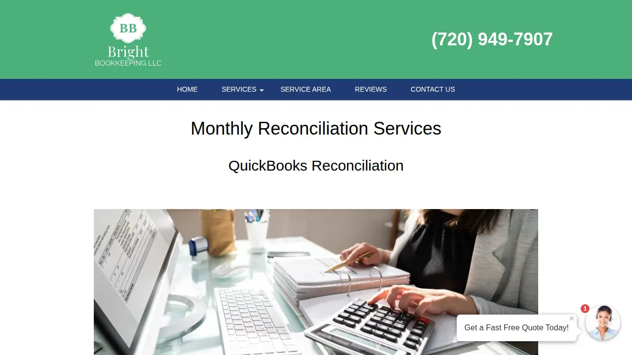 Bright Bookkeeping LLC page
