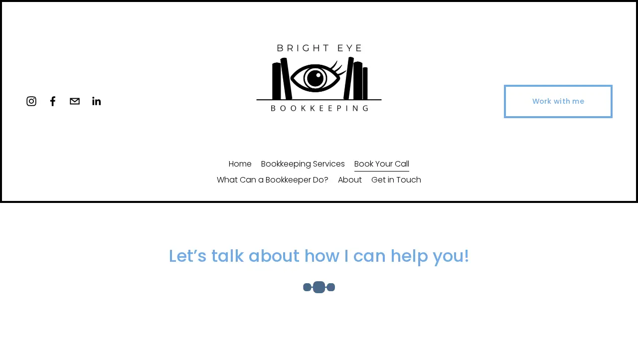 Bright Eye Bookkeeping LLC page