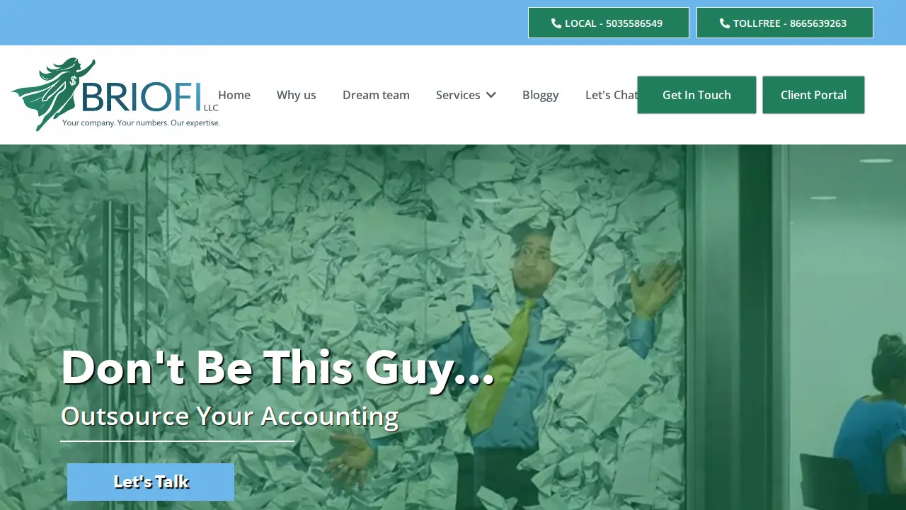 BrioFi, LLC page