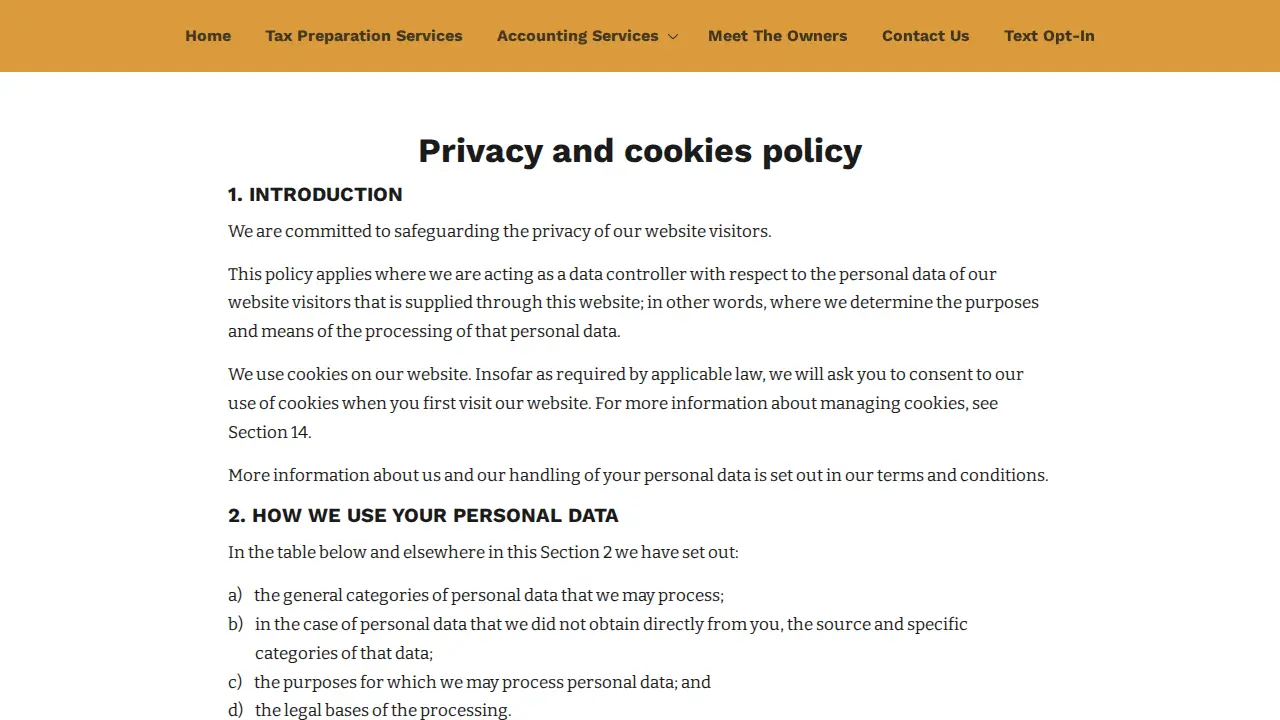 Brown & Brown CPAs, LLC page