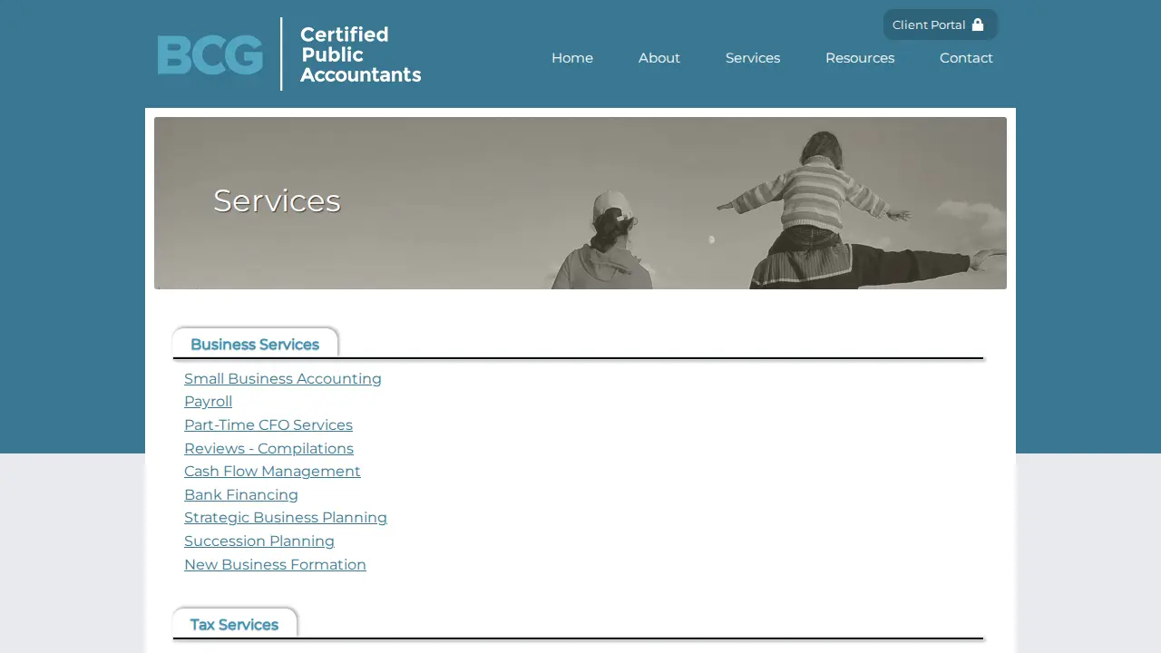 Brown Consulting Group page