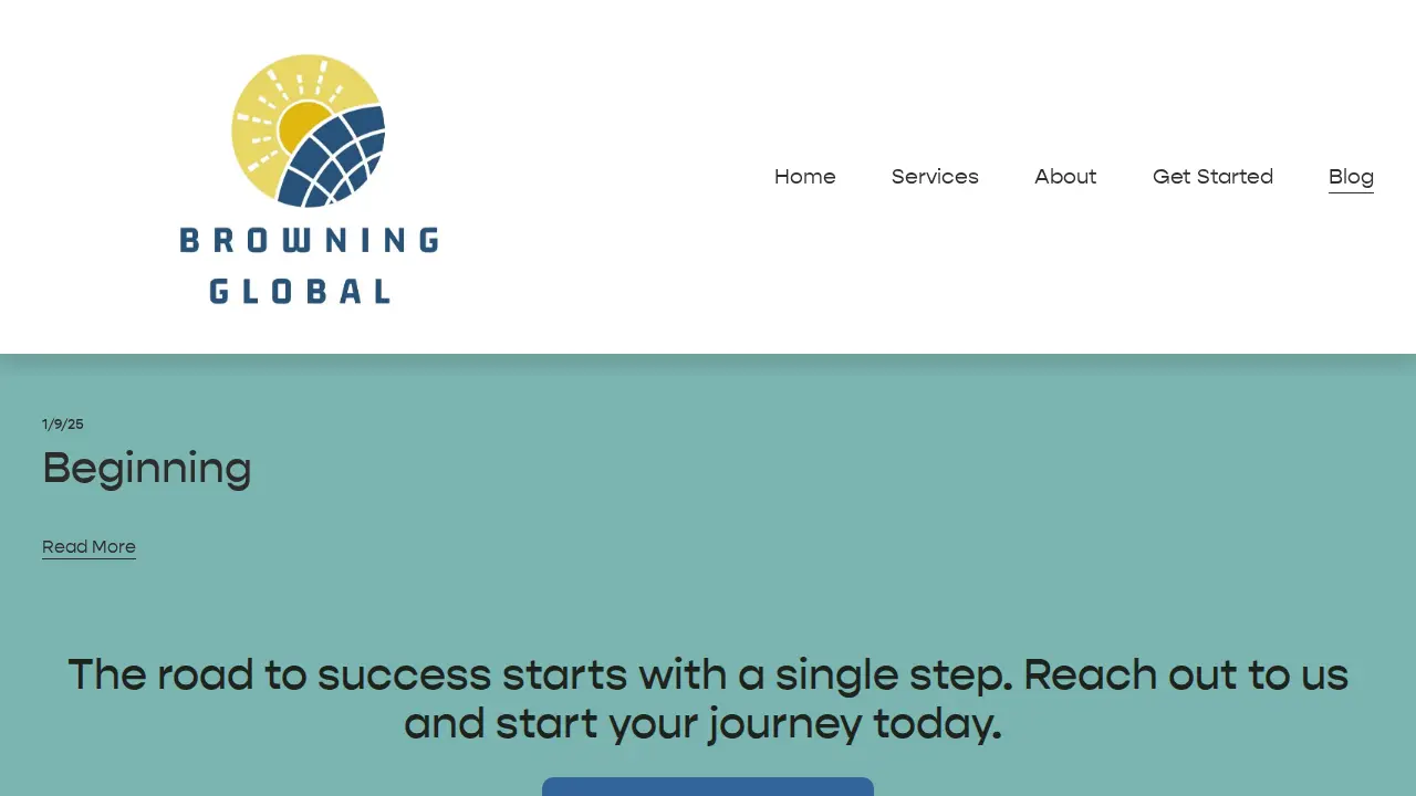 Browning Global page