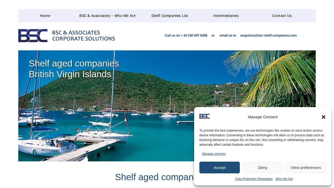 BSC & Associates page