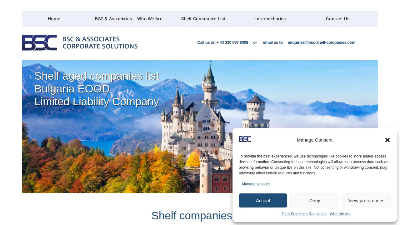 BSC & Associates page