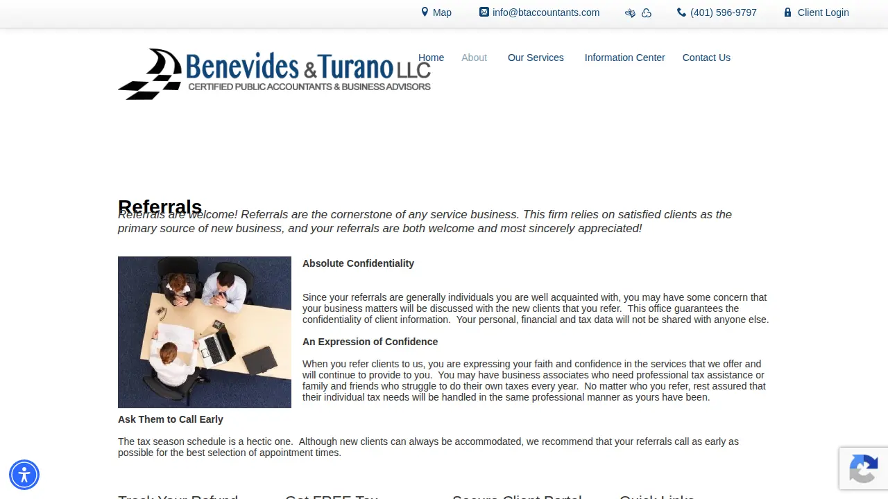 Benevides & Turano LLC page