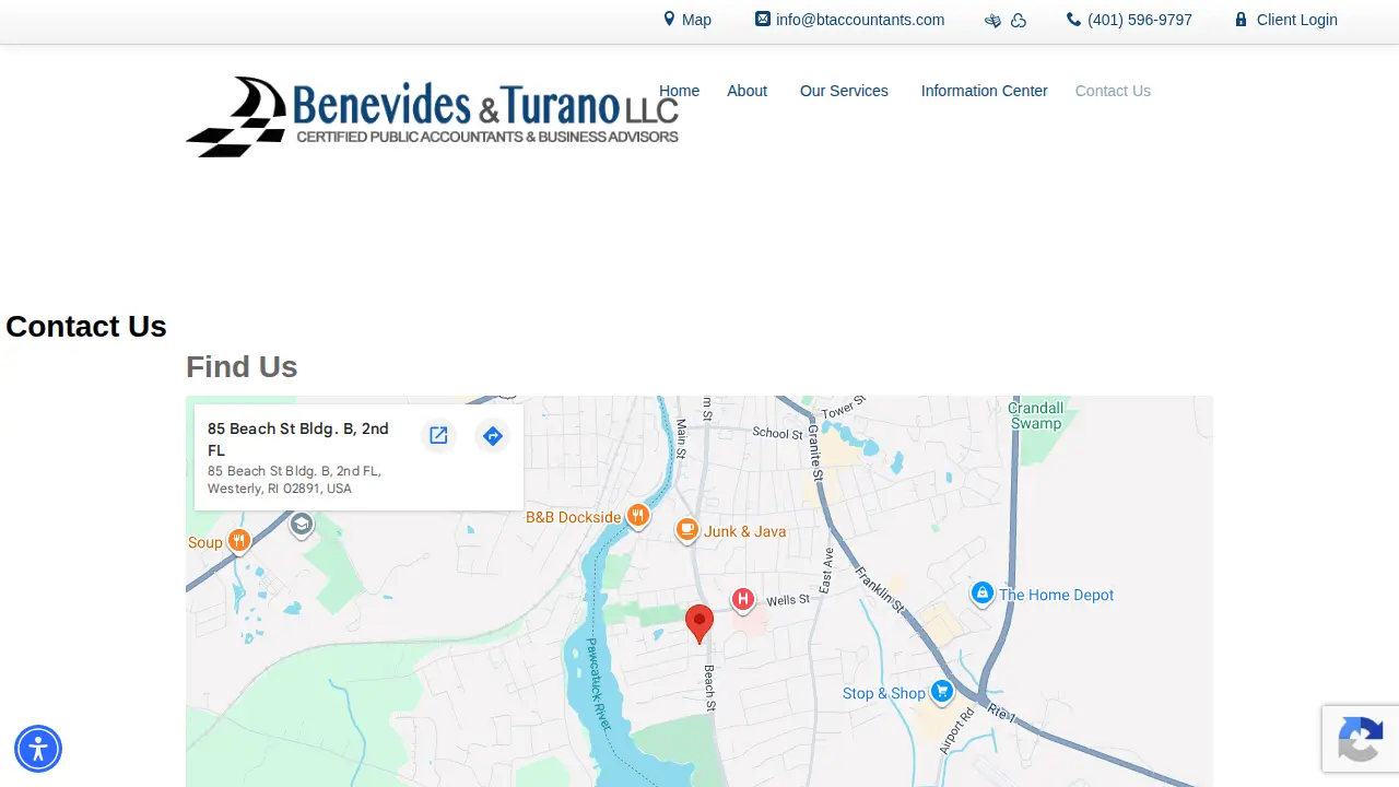 Benevides & Turano LLC page