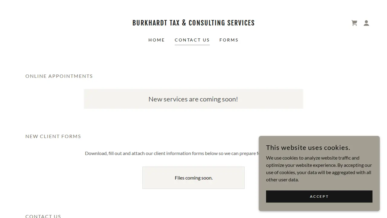 James Burkhardt Accounting & Consulting page