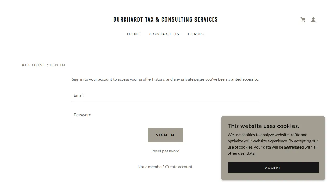 James Burkhardt Accounting & Consulting page