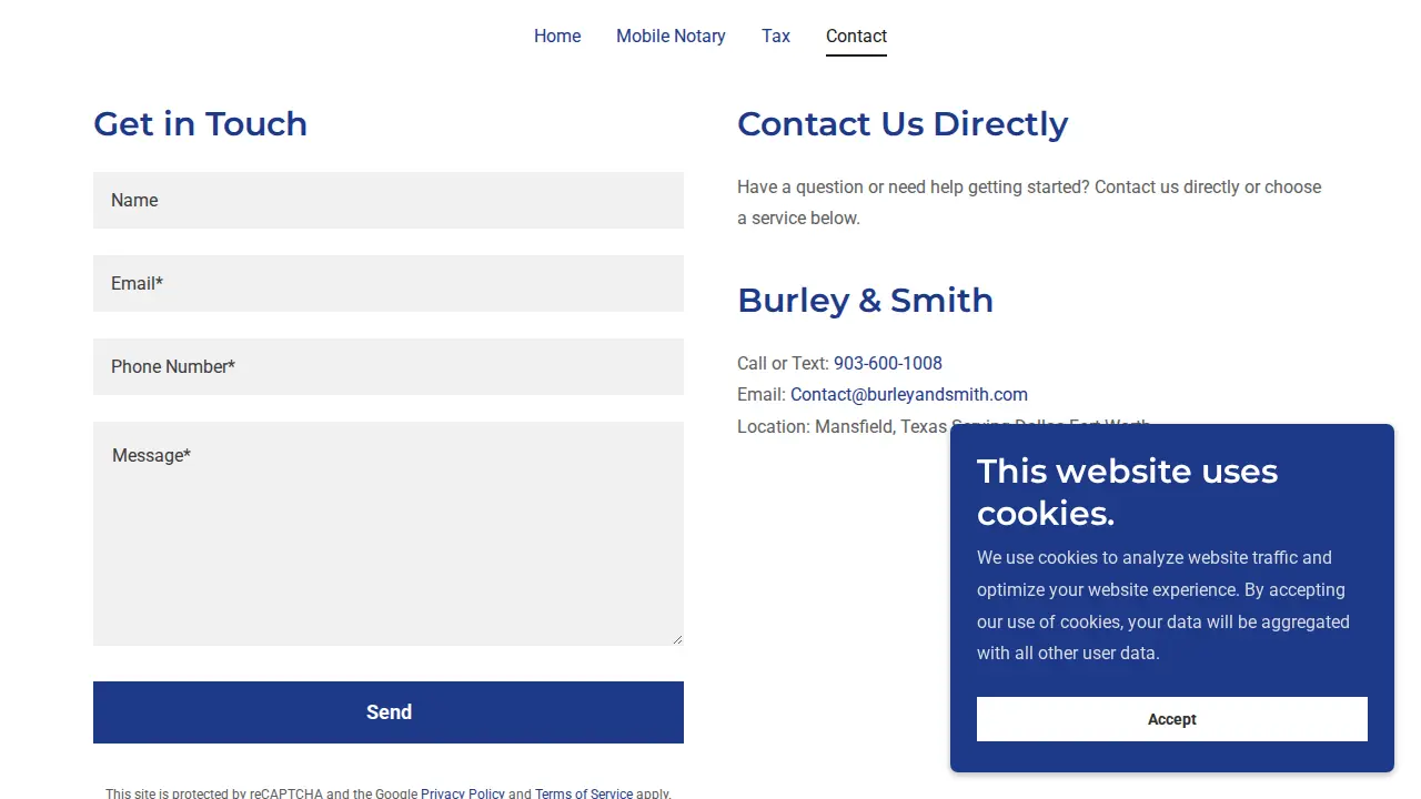 Burley and Smith Management LLC page