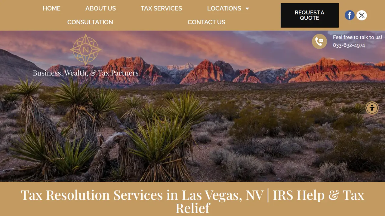 BW Tax Partners - Tax Attorneys, Tax Debt Resolution & IRS Defense page
