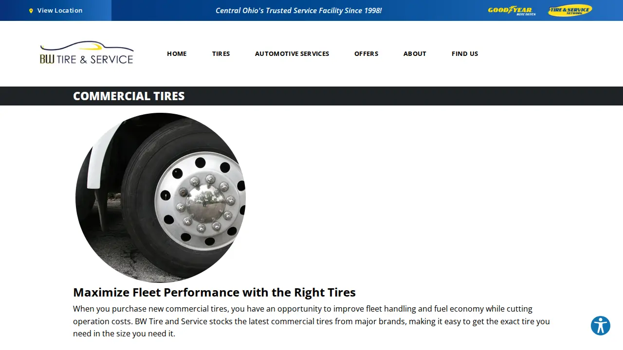 BW Tire and Service of Grove City page