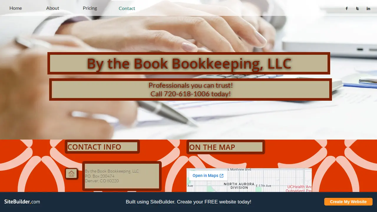 By the Book Bookkeeping, LLC page