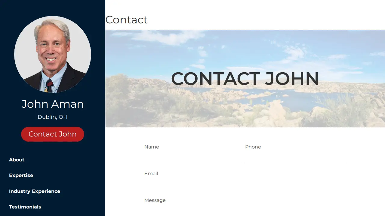 John Aman, Partner B2B CFO® page