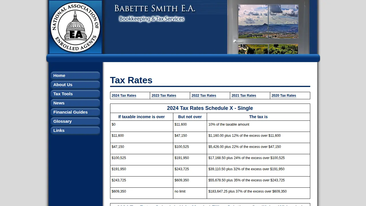 Babette Smith Bookkeeping & Taxes page
