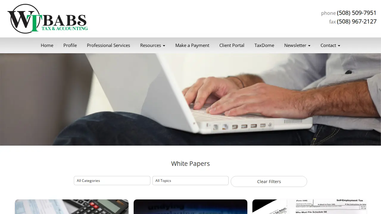 WT Babs Tax & Accounting Inc page