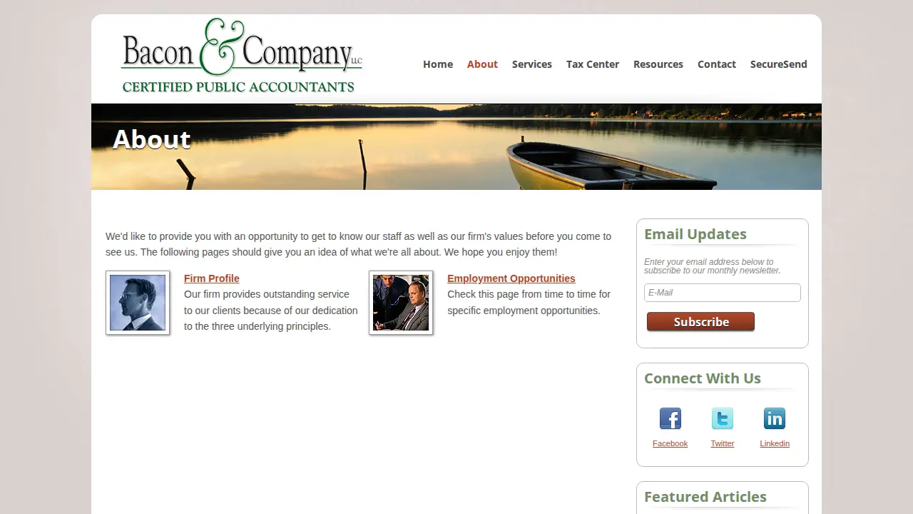 Bacon & Company CPAs, LLC page