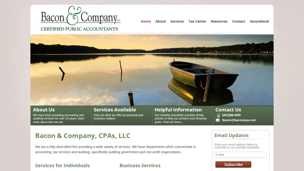Bacon & Company CPAs, LLC page