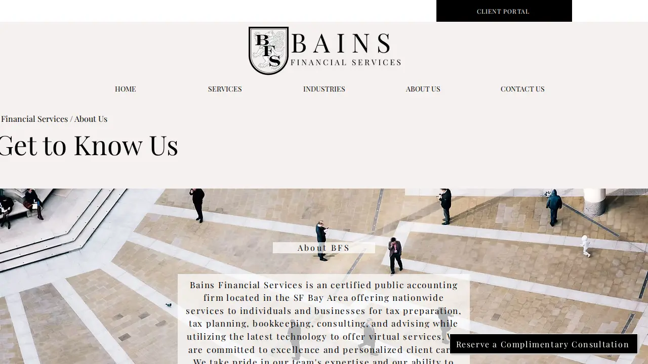 Bains Financial Services | CPA | Tax & Accounting page