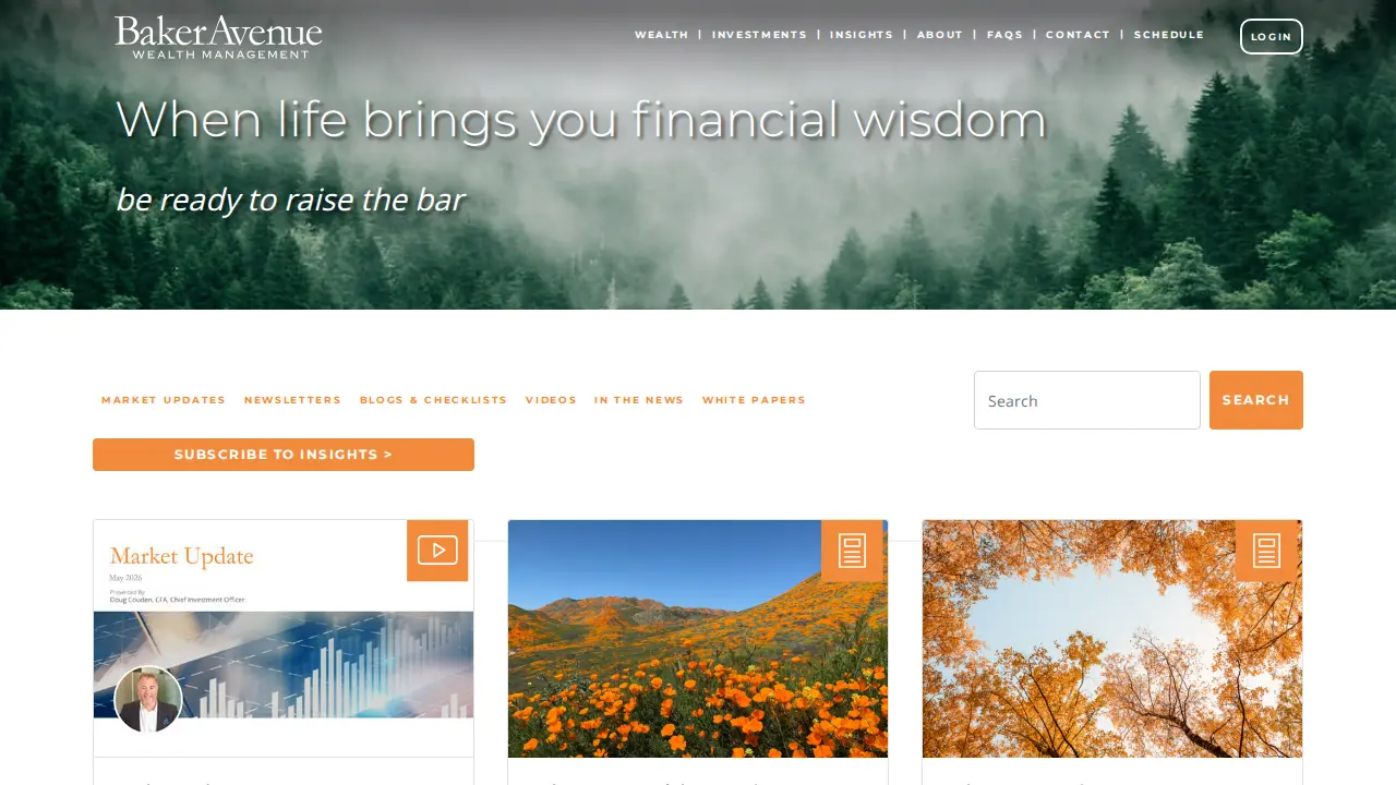 BakerAvenue Wealth Management page