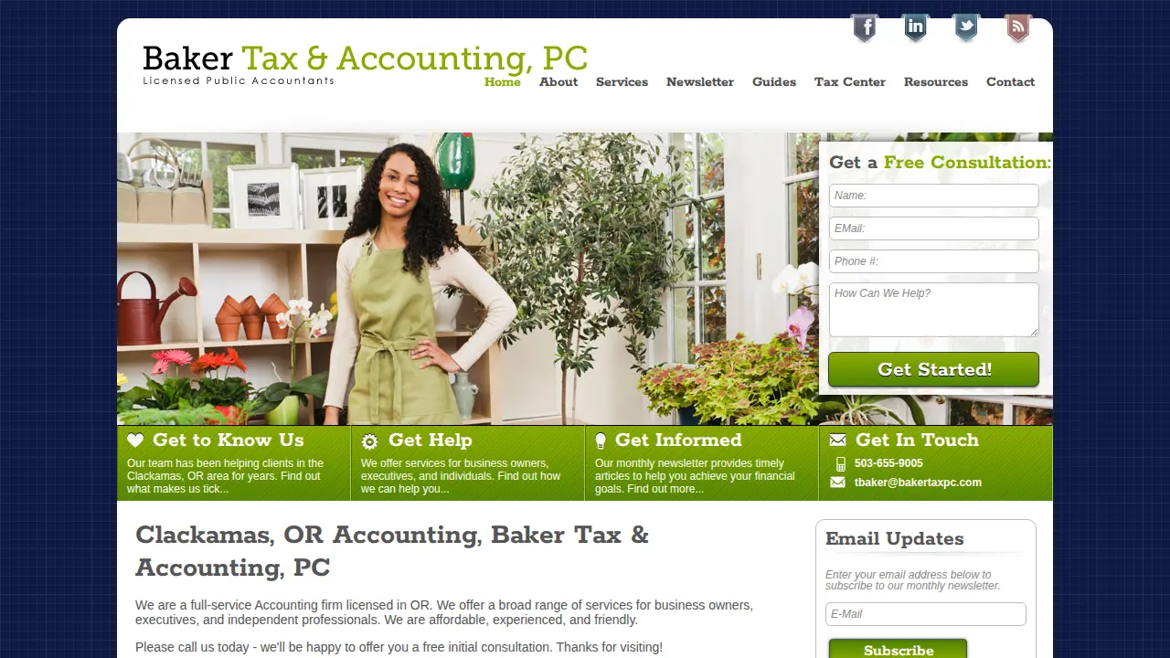 Baker Tax & Accounting, PC