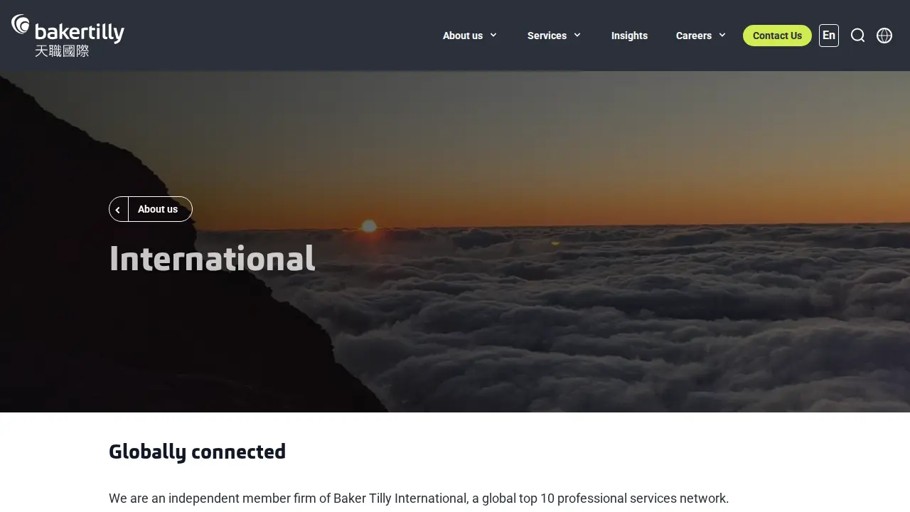 Baker Tilly Hong Kong 天職香港 page