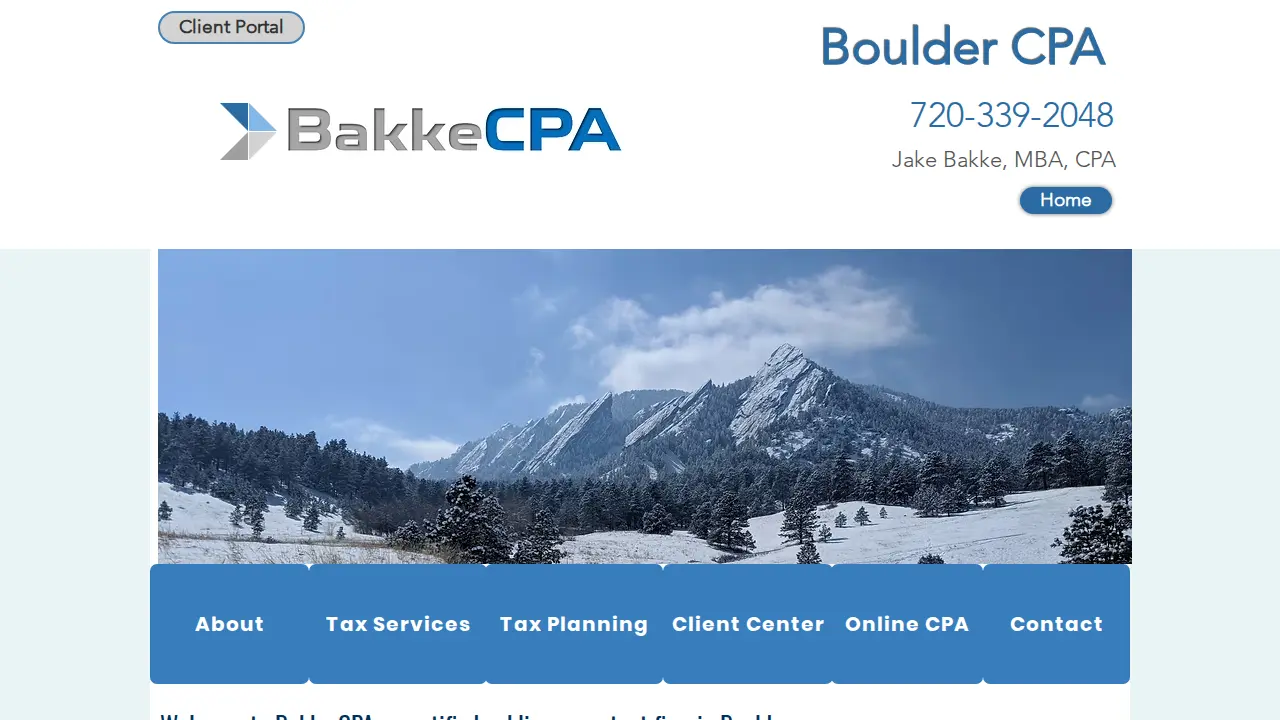 Bakke, CPA Boulder
