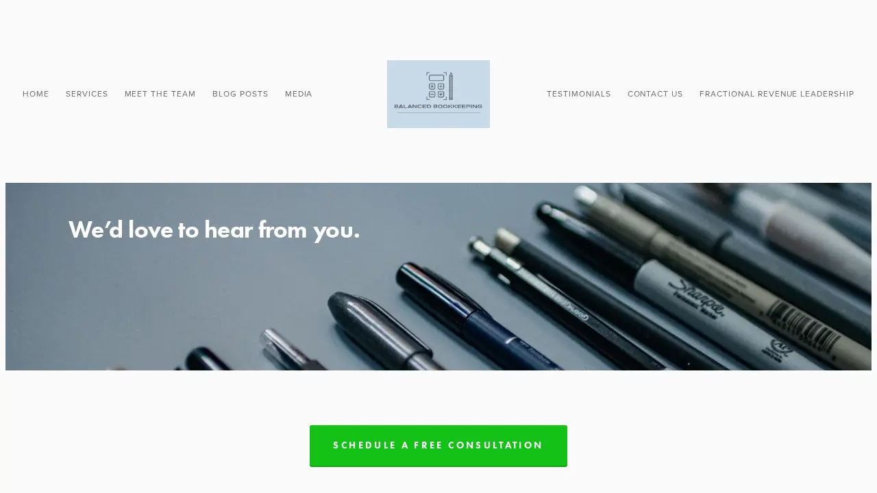 Balanced Bookkeeping LLC page