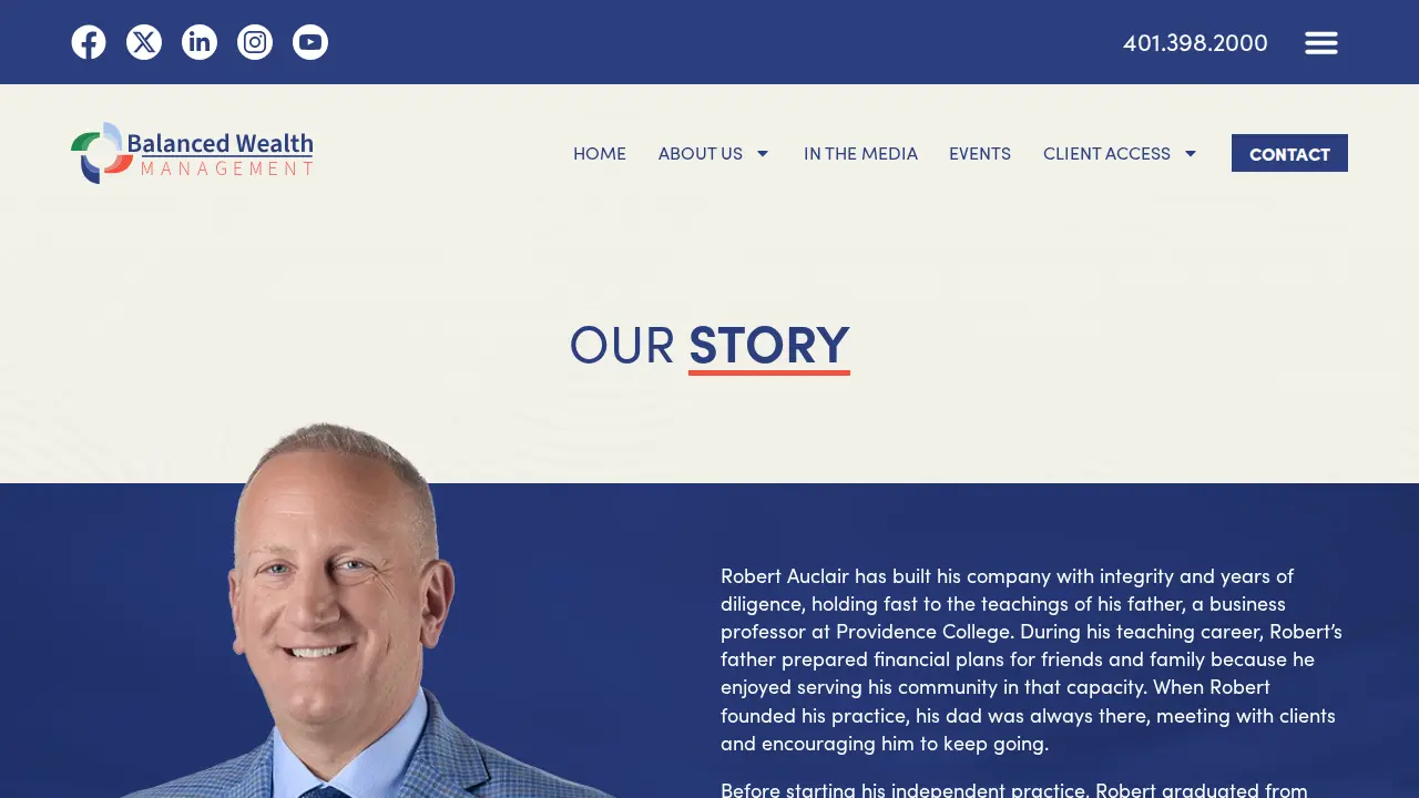 Balanced Wealth Management page