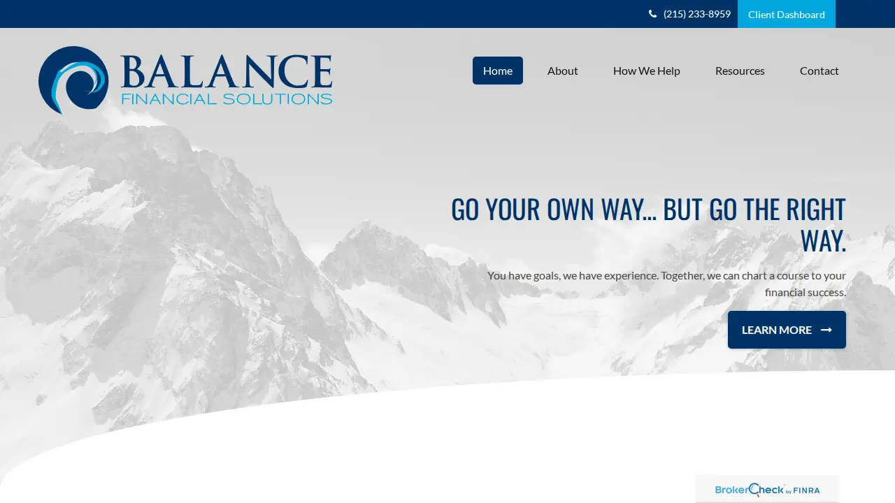 BALANCE FINANCIAL SOLUTIONS