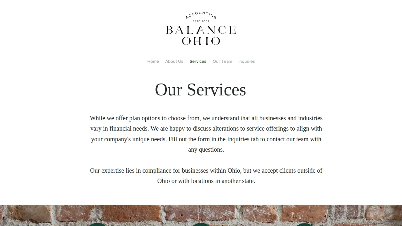 Balance Ohio, LLC page