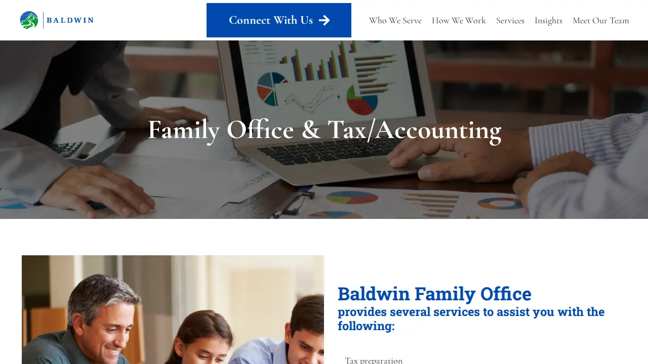 Baldwin Management page