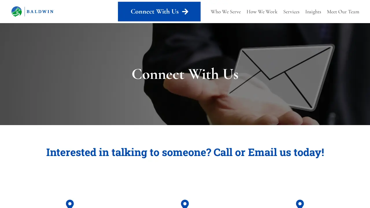 Baldwin Management page
