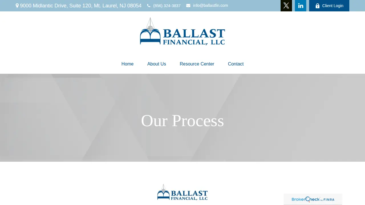 Ballast Financial LLC page